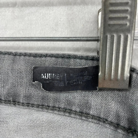 Buffalo David Bitton Jeans Womens 6 Gray Aubrey Mid Rise Grazer Denim Soft Ankle - Picture 8 of 10